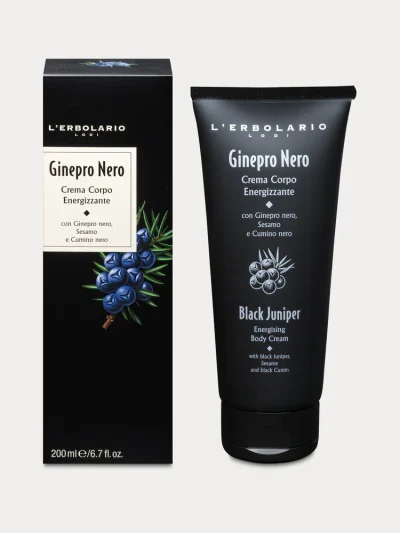 Crema Corpo Energizzante Ginepro Nero