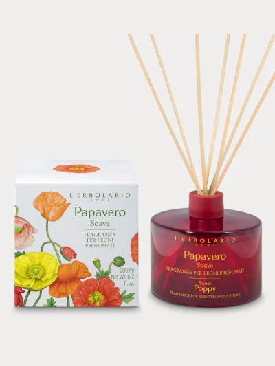 Fragranza per Legni Profumati Papavero Soave