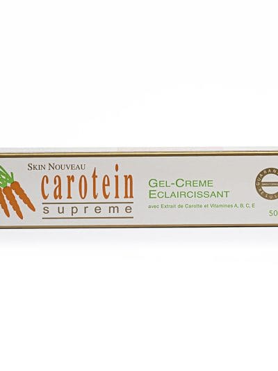 Gel Crema Carotein Schiarente Illuminante viso e corpo