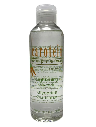 glicerina Carotein illuminante idratante per pelle secca