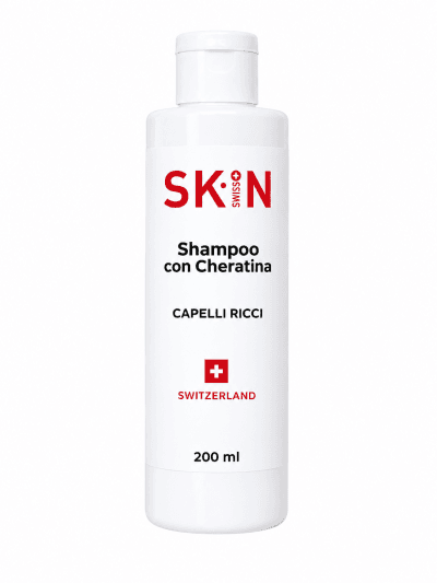 SKN Swiss Shampoo con Cheratina – Capelli Ricci (200 ml)